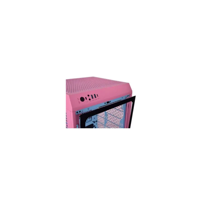 Thermaltake The Tower 200 - Mini-ITX Gaming PC Case, Tempered Glass, Bubble Pink — image 6