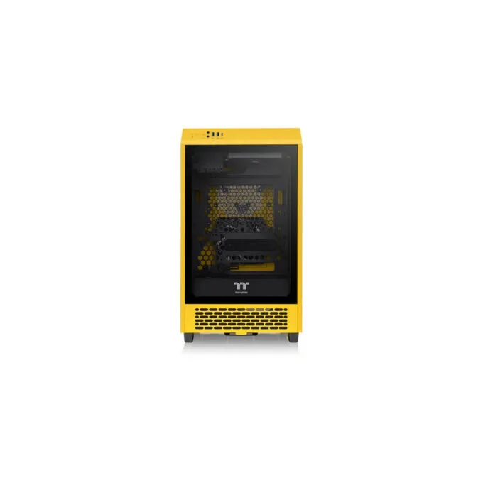 Thermaltake The Tower 200 TG - CA-1X9-00S4WN-00 - Mini-ITX Case, Yellow SPCC, 380mm GPU, 200mm CPU Cooler — image 3
