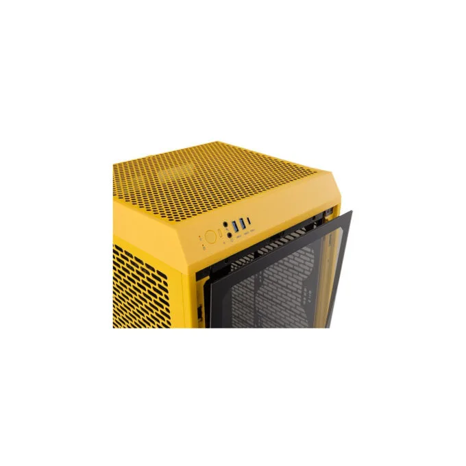 Thermaltake The Tower 200 TG - CA-1X9-00S4WN-00 - Mini-ITX Case, Yellow SPCC, 380mm GPU, 200mm CPU Cooler — image 6