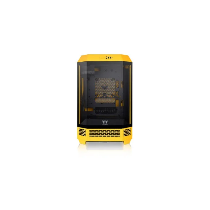 Thermaltake The Tower 300 Bumblebee - Micro-ATX Yellow Case, Supports 400mm GPU & 210mm CPU Cooler — image 2