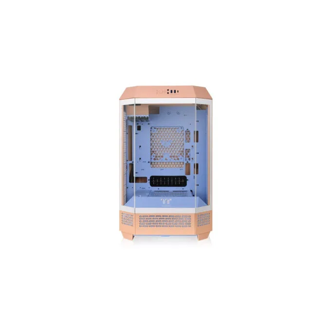 Thermaltake The Tower 300 - Peach Fuzz - Micro-ATX / Mini-ITX Compact PC Case, SPCC — image 2