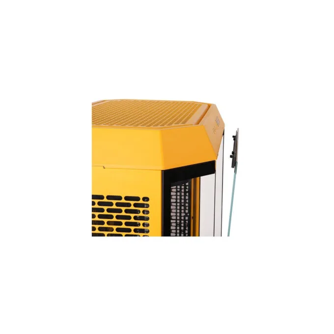 Thermaltake The Tower 600 Bumblebee - Yellow Mid-Tower ATX/mATX/Mini-ITX - Tempered Glass, USB-C Gen2 — image 6