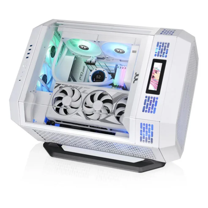 Thermaltake The Tower 600 Chassis Stand Kit - AC-076-ON6NAN-A1 - Tower-to-Rack Conversion, Snow White — image 5