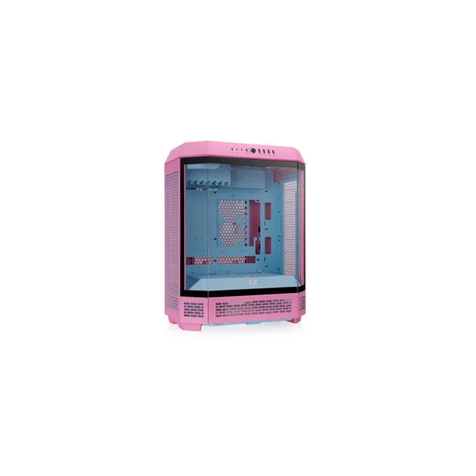 Thermaltake The Tower 600 - Mid Tower PC Case - Bubble Pink, Tempered Glass, ATX/mATX/Mini-ITX, USB-C — image 3