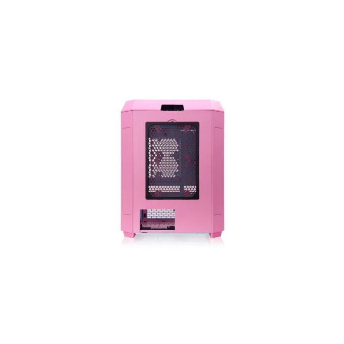 Thermaltake The Tower 600 - Mid Tower PC Case - Bubble Pink, Tempered Glass, ATX/mATX/Mini-ITX, USB-C — image 4
