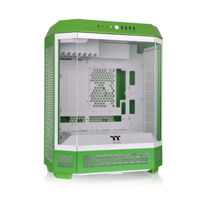Thermaltake The Tower 600 - Mid Tower PC Case - Light-Year Green, Tempered Glass, ATX/mATX/Mini-ITX, USB-C — image 1