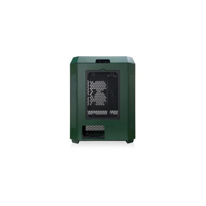 Thermaltake The Tower 600 TG - Mid Tower Gaming PC Case - Racing Green, Tempered Glass, USB-C — image 4