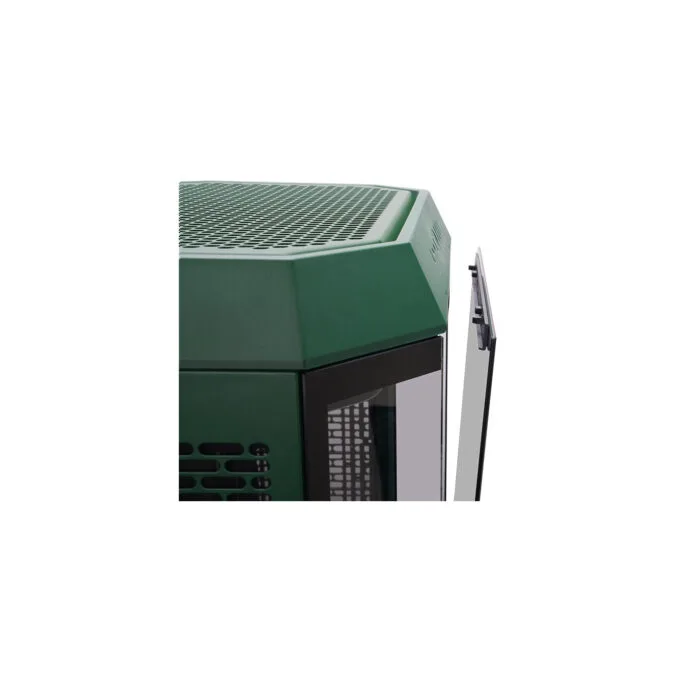 Thermaltake The Tower 600 TG - Mid Tower Gaming PC Case - Racing Green, Tempered Glass, USB-C — image 6