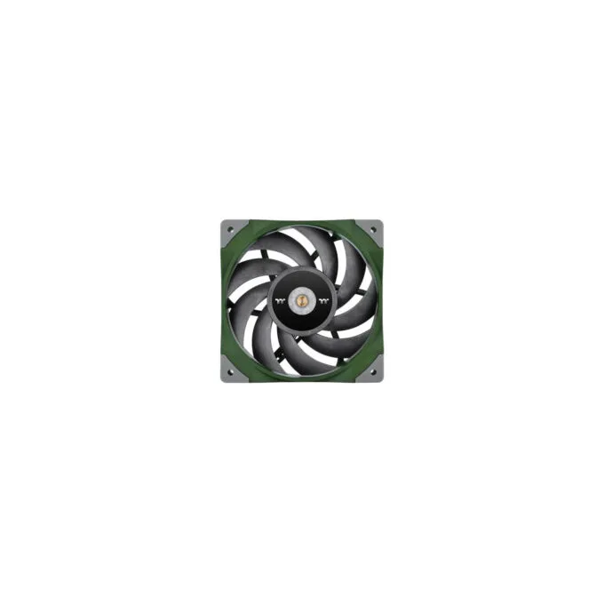 Thermaltake TOUGHFAN 12 Racing Green - 120mm PWM High Static-Pressure Radiator Fan, 500-2000 RPM — image 1