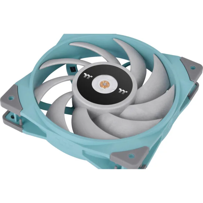 Thermaltake TOUGHFAN 12 Radiator Fan - Turquoise - 120mm PWM High Static Pressure 500-2000 RPM — image 3