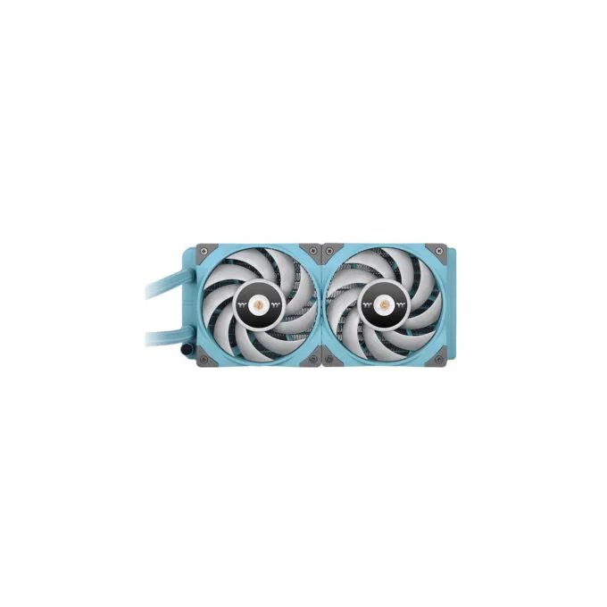 Thermaltake TOUGHLIQUID 240 ARGB Sync - CL-W319-PL12TQ-A - Turquoise 240mm AIO CPU Cooler — image 4
