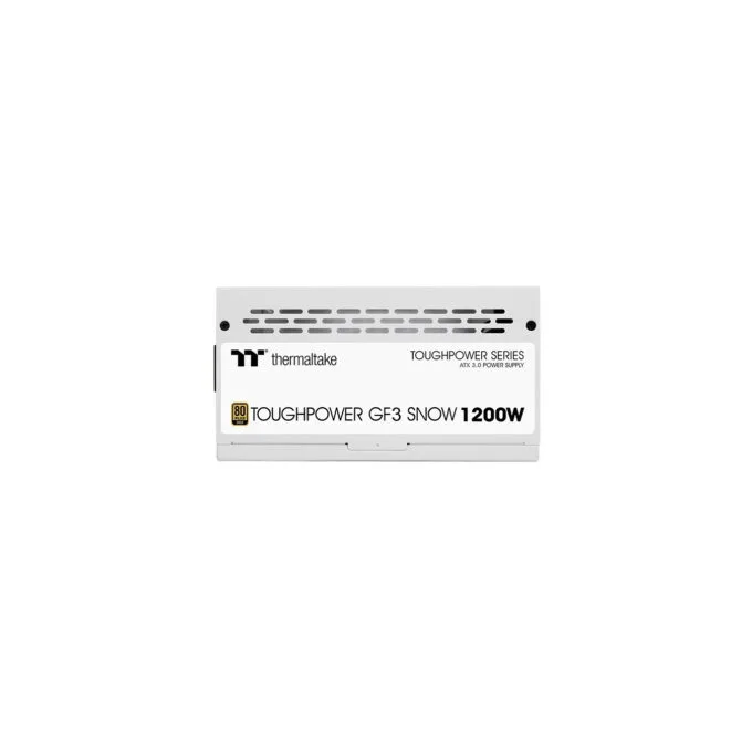 Thermaltake Toughpower GF3 Snow - 1200W PSU - White, 80 PLUS Gold, Fully-Modular, ATX 3.0, 140mm Fan — image 4