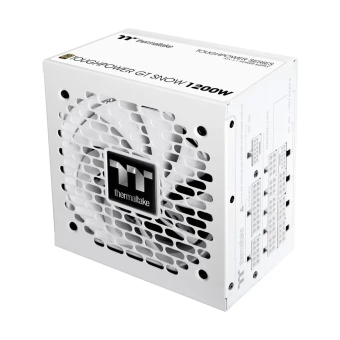 Thermaltake Toughpower GT 1200W Snow - ATX3.1 80+ Gold Fully Modular Power Supply - PS-TPT-1200FNFAG*-W — image 2