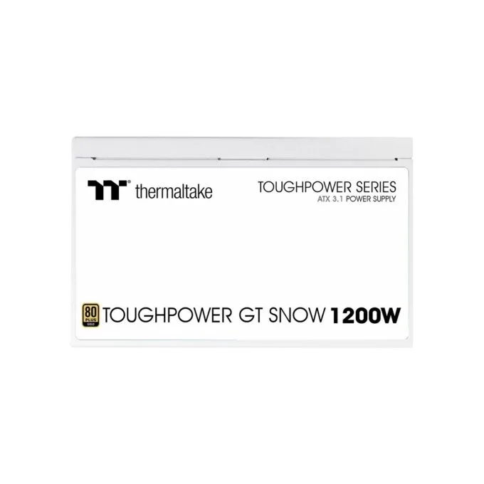 Thermaltake Toughpower GT 1200W Snow - ATX3.1 80+ Gold Fully Modular Power Supply - PS-TPT-1200FNFAG*-W — image 5