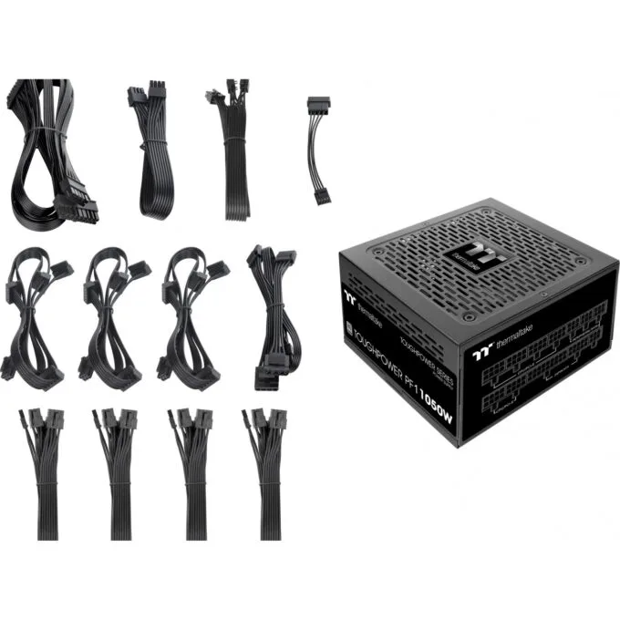 Thermaltake Toughpower PF1 1050W PSU - PF1 - Black, 80+ Platinum, Fully Modular — image 4