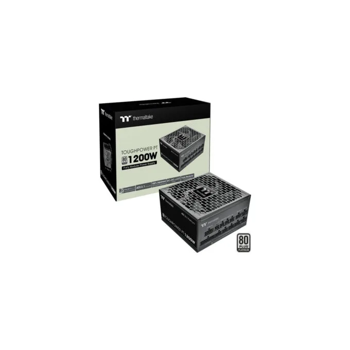 Thermaltake Toughpower PT 1200W - 80 PLUS Platinum ATX 3.1 PCIe 5.1 Fully Modular PSU - PS-TPP-1200FNFAPE-1 — image 1