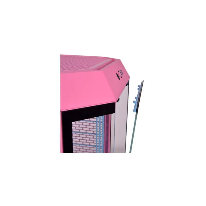 Thermaltake Tower 300 Bubble Pink - Micro-ITX Tempered Glass PC Case - Pink — image 6