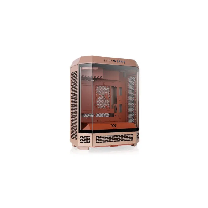 Thermaltake Tower 600 TG - Mid Tower PC Case, Sand, Tempered Glass, ATX/mATX/mini-ITX, USB-C — image 3