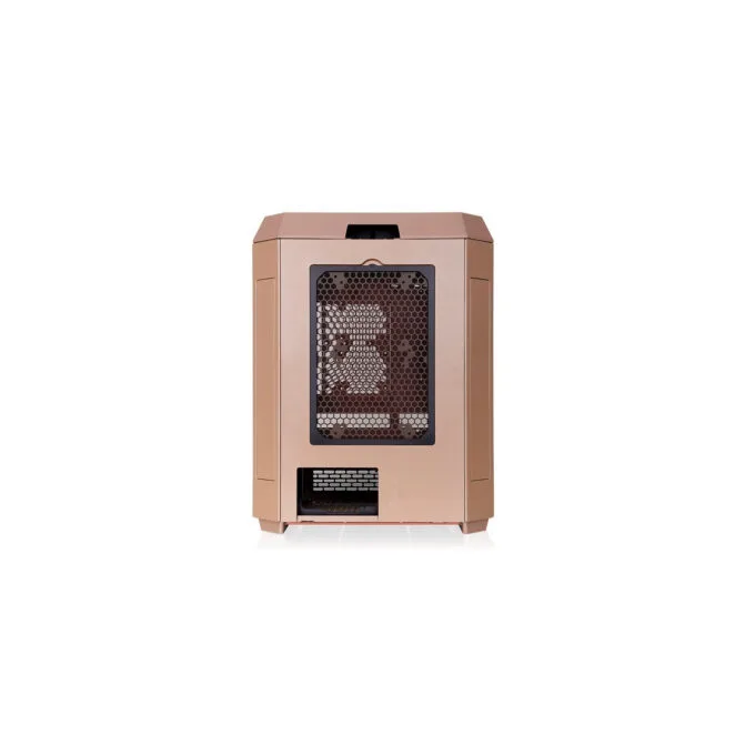 Thermaltake Tower 600 TG - Mid Tower PC Case, Sand, Tempered Glass, ATX/mATX/mini-ITX, USB-C — image 4