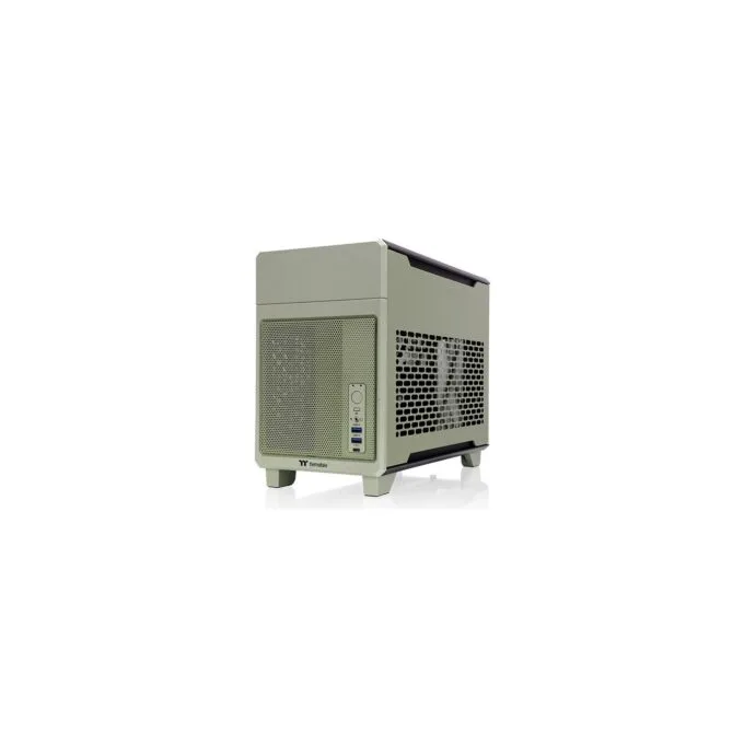 Thermaltake TR100 Mini-ITX Case - Matcha Green - Mini Tower SPCC Steel, SFX PSU, USB-A x2 + USB-C — image 1