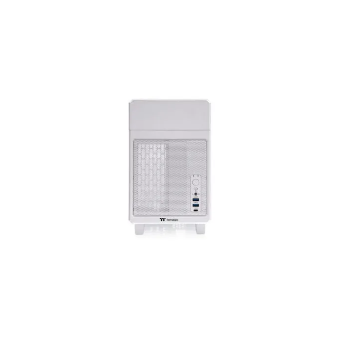 Thermaltake TR100 Mini Tower - Snow White - Mini-ITX, SFX/SFX-L, USB-C, supports 360mm GPU — image 1