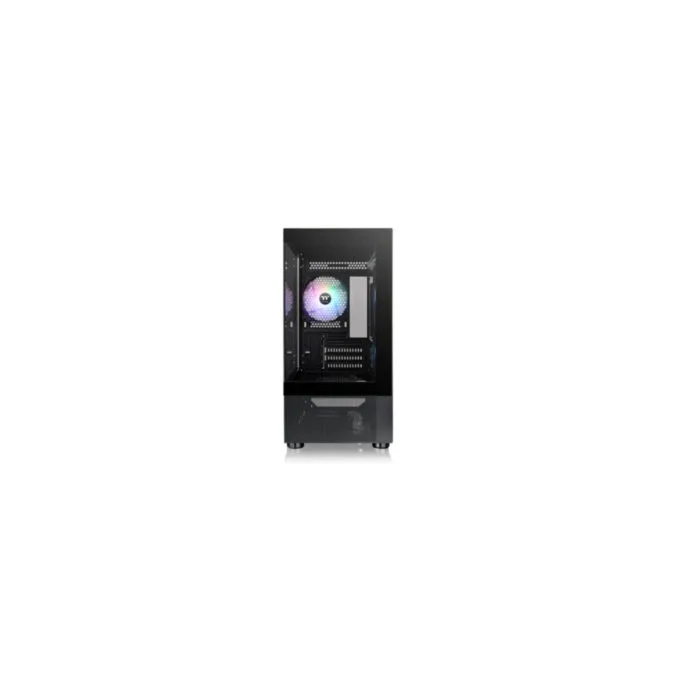 Thermaltake View 170 TG ARGB - Micro-ATX/Mini-ITX Micro Tower Case, Black, Tempered Glass, ARGB Fans — image 3