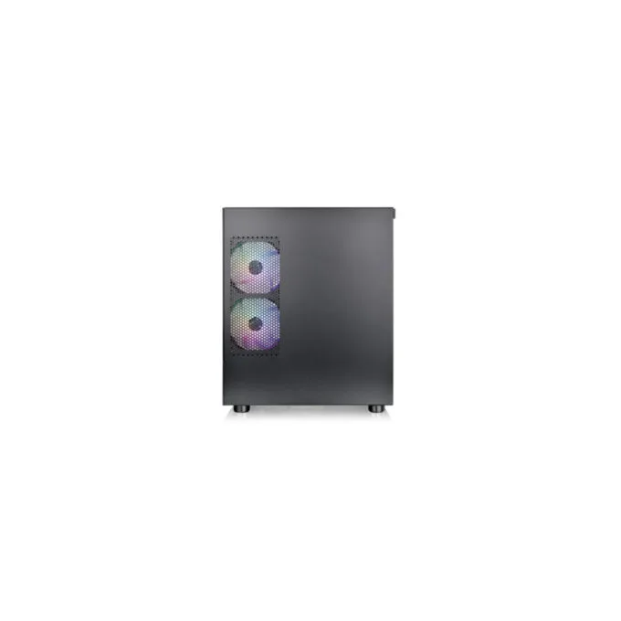 Thermaltake View 170 TG ARGB - Micro-ATX/Mini-ITX Micro Tower Case, Black, Tempered Glass, ARGB Fans — image 5