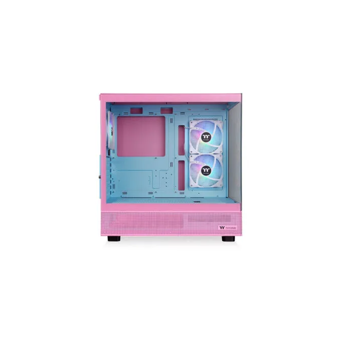 Thermaltake View 270 Plus TG ARGB - Mid Tower PC Case - Bubble Pink, Tempered Glass, E-ATX/ATX, ARGB Fans — image 2