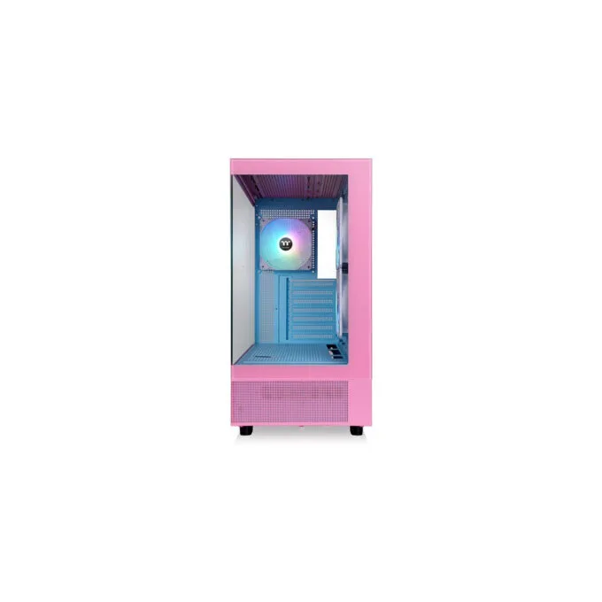 Thermaltake View 270 Plus TG ARGB - Mid Tower PC Case - Bubble Pink, Tempered Glass, E-ATX/ATX, ARGB Fans — image 4
