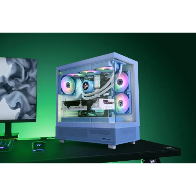 Thermaltake View 270 TG - Hydrangea Blue - Mid Tower ATX/E-ATX, Tempered Glass, ARGB — image 5