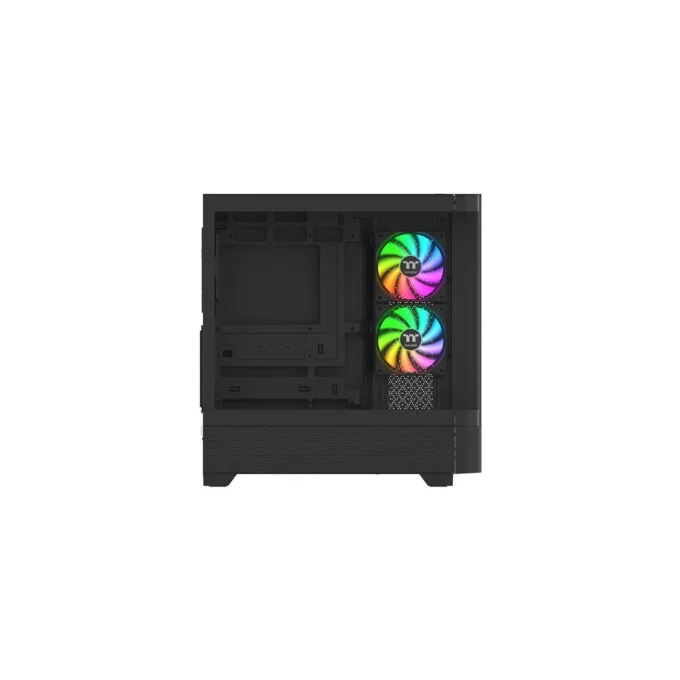 Thermaltake View 290 TG ARGB - Mid Tower PC Case - Black, Tempered Glass, USB-C, ARGB — image 3
