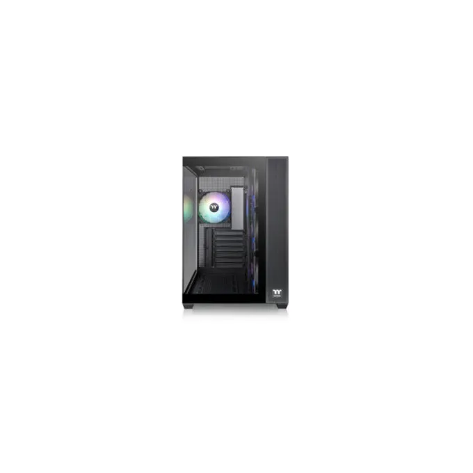Thermaltake View 380 TG ARGB Mid Tower ATX PC Case - Black, Tempered Glass, 4x 120mm ARGB Fans — image 3