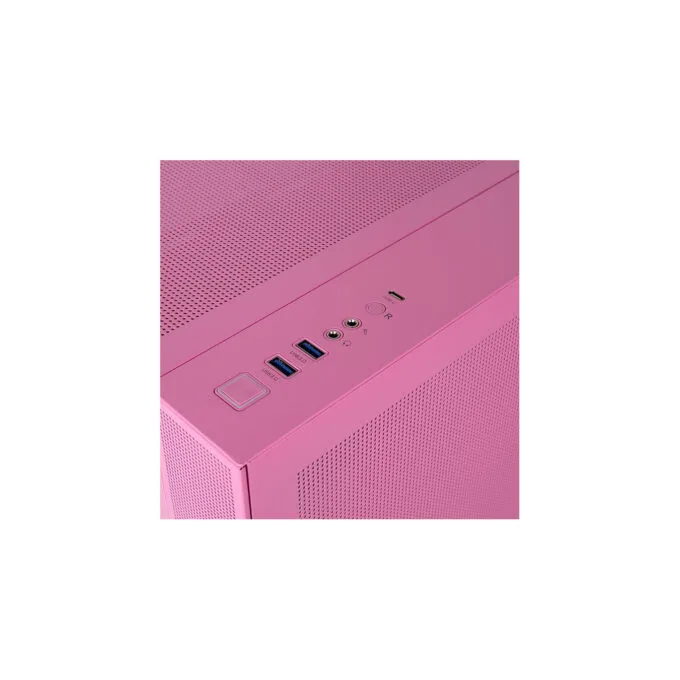 Thermaltake View 380 TG ARGB - Mid Tower PC Case - Bubble Pink/White, Tempered Glass, ARGB, ATX/mATX/Mini-ITX — image 3