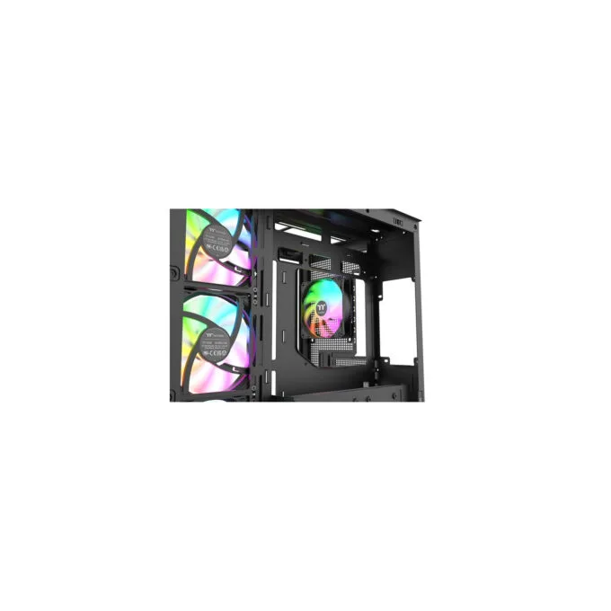 Thermaltake View 380 WS ARGB Mid Tower Chassis - Black/Wood - CA-1Z2-00M1WN-WS — image 13
