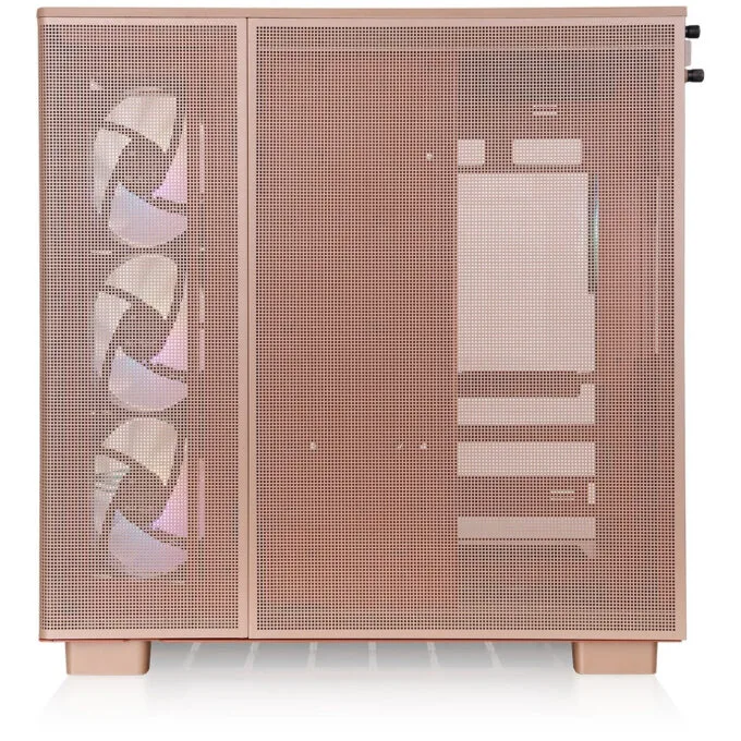 Thermaltake View 380 XL TG ARGB - Sand Mid Tower PC Case, Tempered Glass, ARGB, ATX/mATX/mini-ITX — image 3