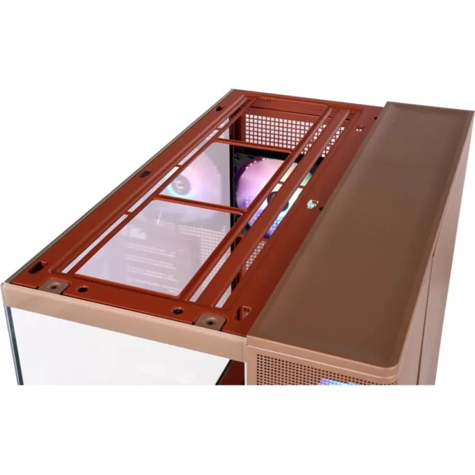 Thermaltake View 380 XL TG ARGB - Sand Mid Tower PC Case, Tempered Glass, ARGB, ATX/mATX/mini-ITX — image 5