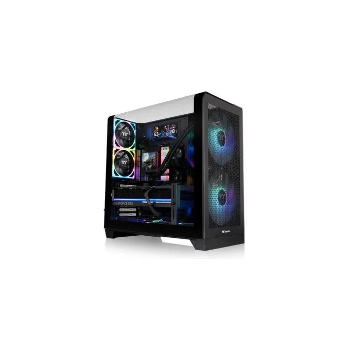 Thermaltake View 390 Air - View 390 - Black, Midi Tower Case — image 1
