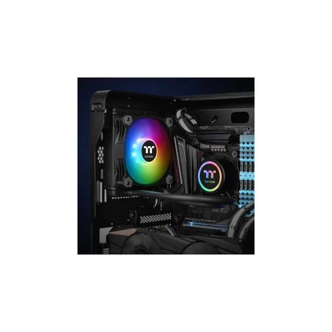 Thermaltake Water 3.0 120 ARGB Sync - FMx.AM3.115x.2011 - 120mm AIO CPU Cooler, Black, ARGB — image 3