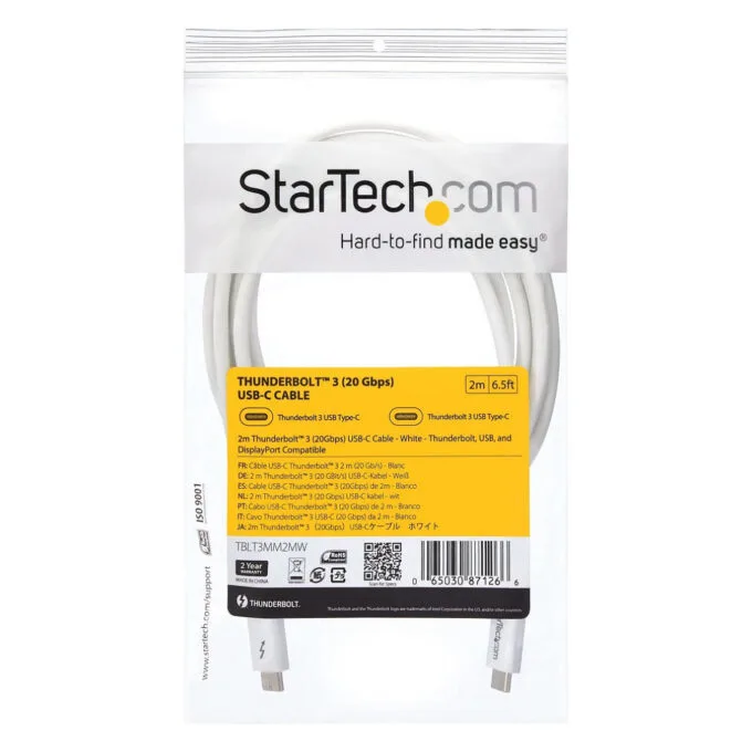 Thunderbolt 3 Kabel - 20Gbit s - 2m white — image 8