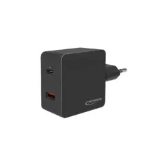 TM044 USB WALL CHARGER 18W, 1xUSB-A & 1xUSB-C TYPHOON