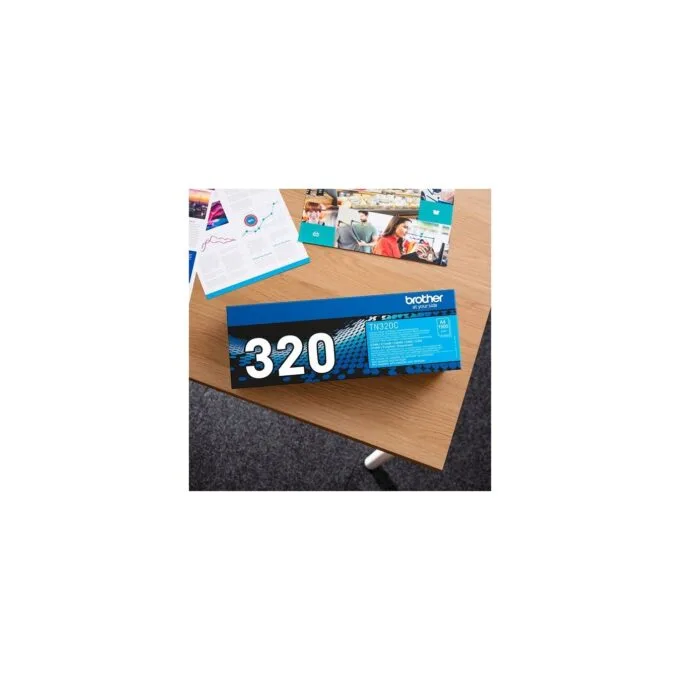 Toner cyan - TN320C - — image 2