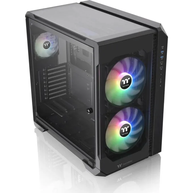 Tower Thermaltake View 51 TG ARGB Black - View 51 TG ARGB - Full Tower PC Case with ARGB and Tempered Glass — image 1