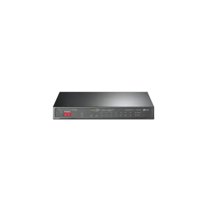 TP-Link 8-Port Gigabit PoE+ Switch - TL-SG1210MP - 8x PoE+ (30W), 1x SFP, Black, Unmanaged — image 1