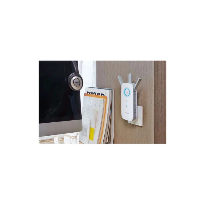 TP-Link AC1750 Wi-Fi Range Extender - RE450 - Dual-Band, Gigabit Ethernet, Wall-Plug, White — image 8