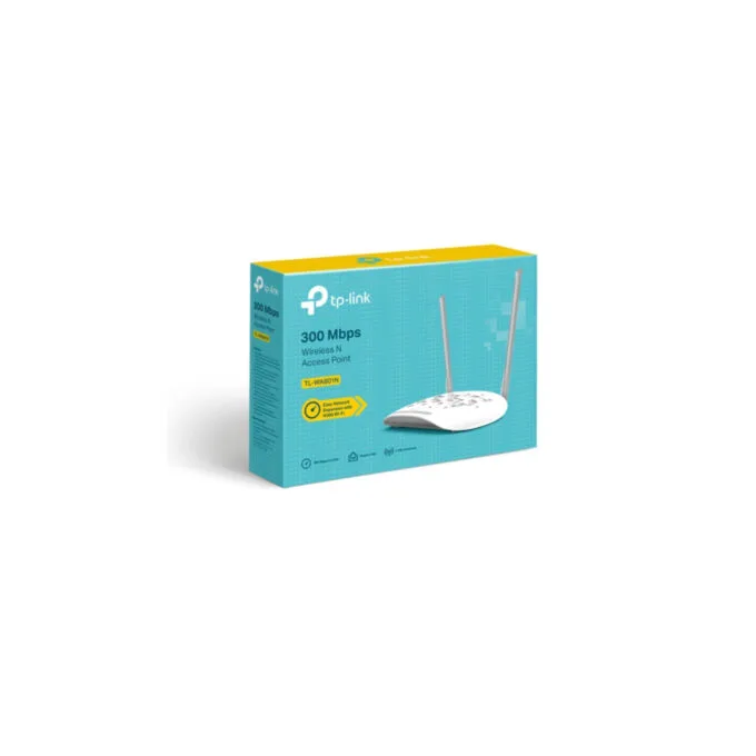 TP-Link Access Point - TL-WA801N - 2.4 GHz 300 Mbps, 2× External Antennas, PoE, White — image 4