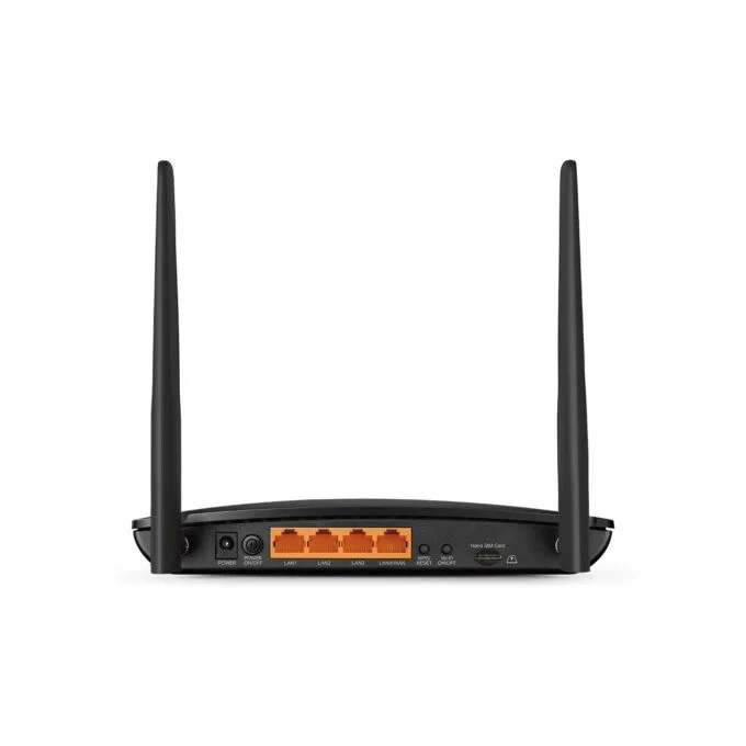 TP-Link Archer MR500 - AC1200 Dual-Band 4G LTE Router - Black, NanoSIM, 4x Gigabit LAN — image 2