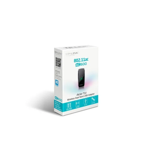 TP-Link Archer T2U USB Dual-Band Wi-Fi Adapter - 600 Mbps, USB 2.0, Black — image 7