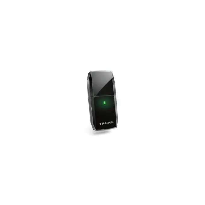 TP-Link Archer T2U USB Dual-Band Wi-Fi Adapter - 600 Mbps, USB 2.0, Black — image 1