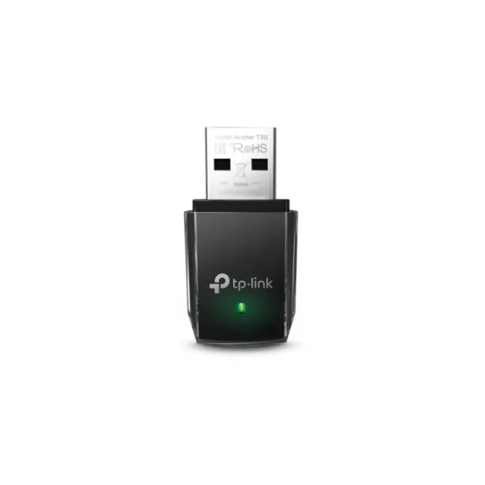 TP-Link Archer T3U - USB 3.2 Gen1 Dual-Band Wi-Fi Adapter AC1300, Black — image 1