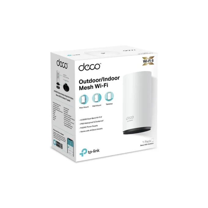 TP-Link Deco X50-Outdoor - AX3000 Wi-Fi 6 Mesh Access Point, Dual-Band (2.4/5 GHz), White — image 10